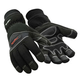 RefrigiWear Waterproof Fiberfill Insulated Tricot Lined High Dexterity Work Gloves, Black - 2X-Large