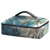 SyXIOP Insulated Casserole Carrier Bag York Shire Dog Cute Water 3D