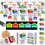 Realspring 25 Sets Luminous Dumpster Fiery Anxiety Relief Gift Bulk Emotional Support Dumpster Flames Affirmation Gift with Box 