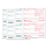 TOPS 22990 W2 Tax Forms, 4Part, 5 1/2 x 8 1/2, Inkjet/Laser, 50 W2s & 1 W3