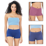 Trylo Riza Softglam Boy Shorts Panties - 2Xl Assorted,Assorted,2,B0DNSP6F3D