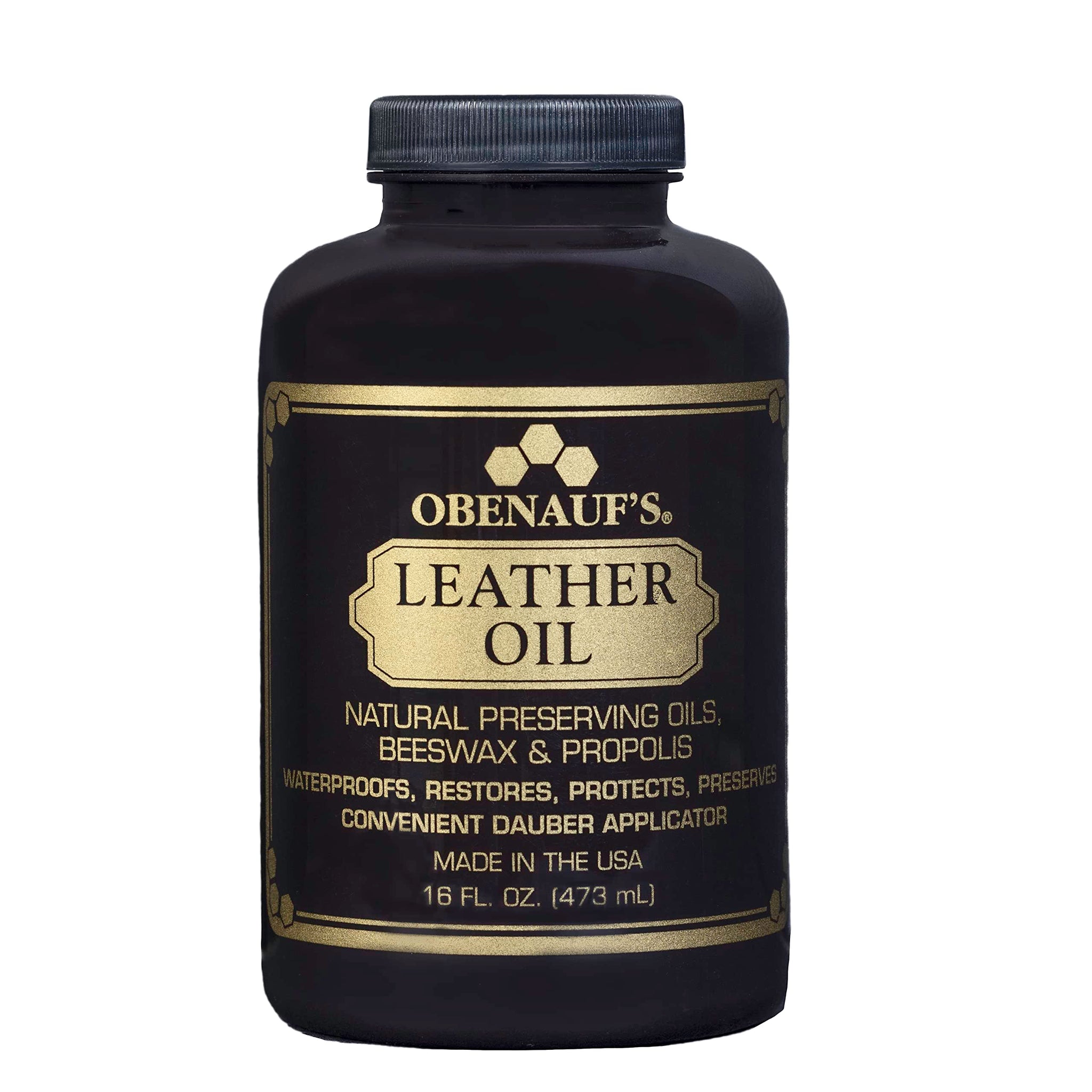 Obenauf'S Leather Conditioner - Leather Oil - Restore And Protect Leather Boots, Jackets, Purses As Well As Car Leather, Leather