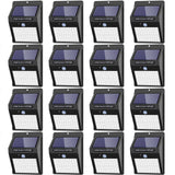 16 Pack Solar Lights Outdoor, 3 Modes/100LED Wireless IP65 Waterproof Solar Motion Lights Outdoor for Front Door, Backyard, Gara