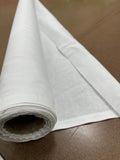 Bleached White 100% Cotton Muslin Fabric/Textile Draping Fabric by The Yard (60in. Wide) (1 Yard)