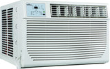 GARRISON 2477802 R-410A Through-The-Window Heat/Cool Air Conditioner with Remote Control, 12000 BTU, White