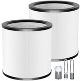 2 Pack Upgraded TP01 Filter HEPA Filter Replacement Compatible with Dyson Tower Purifier Pure Cool Link TP01, TP02, TP03, AM11, 