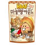 [Official Gilim HBAF] Korean Garlic Bread Seasoned Almonds Nut Protein Snack | After-School, Work, Trip Camping Snack | Pre-work