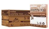 Boise Paper 100% Recycled MultiUse Copy Paper, 8.5 x 11 Letter, 92 Bright White, 20 lb, 10 Ream Carton (5,000 Sheets)