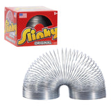 The Original Slinky Walking Spring Toy, 2.75-inch Diameter Metal Slinky, Fidget Toys, Kids Toys for Ages 5 Up by Just Play