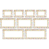 Clingy Thingies Confetti Labels, 15 Per Pack, 2 Packs