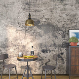 FunStick 36x200 Stain Grey Concrete Wallpaper Peel and Stick Waterproof Concrete Contact Paper Peel and Stick for Countertops Ca