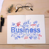 XYark 12 Pack Dot Grid Notebook Journals Bulk with Thick Dotted Grid Paper, 60 Pages, 8.3x5.5 inch, A5 Size, Diary Writing Subje