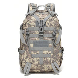aiGear Tactical Backpack for Men, 45L Military Backpack, 3-Day Bug Out Bag for Camping Hiking Hunting with Molle System Army Day