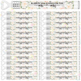 Hollowfly 120 Count Wedding Mini Bubble for a Wedding Wands Bulk Heart Bubble Wand for Guests Send Off Party Supplies Valentine 