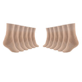 Mukhaksh (Pack Of 4 Pairs = 8 Socks Boys Winter Woolen Warm Beige Ankle Socks