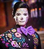 Barbie 2021 Dia De Muertos Ken Doll (12-In) Wearing Embroidered Shirt, Serape & Sombrero, With Calavera Face Paint, Gift For Col