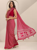 Libas Women17 Georgette Sarees (16277_Red)