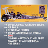 Amt Tommy Ivo Rear Engine Dragster 1:25 Scale Model Kit