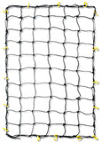 TOOLUXE 50969L Adjustable Cargo Net | 3 x 5 | 36 x 60 | Bungee Net | 16 Sturdy Nylon Hooks | Ideal for Load Hauling, Moving and 