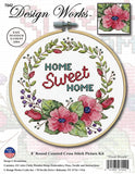 Design Works Crafts Janlynn Counted Cross Stitch Kit, Home Sweet Home, By The Yard