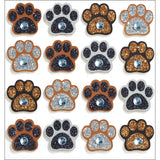 Jolees Boutique Repeats Dimensional Stickers, Paw Prints