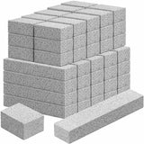LemonRoad 60 Pack Pumice Stone for Toilet Cleaning Bowl 2 Sizes Scouring Pumice Pad Stick Hard Water Stain Remover Powerfully Cl