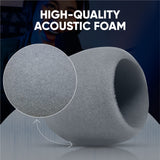 Professional Foam Windscreen for Blue Yeti - Covers Other Large Microphones, such as MXL, Audio Technica and Many More - Quality