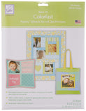 June Tailor Sewin Colorfast Fabric Sheets,8.5 x 11 Inch