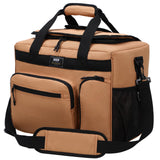MIER 30L Extra Large Soft Cooler Bag with Bottle Opener for Camping Beach BBQ Grocery Golf Leakproof Picnic Lunch Bag, Collapsib