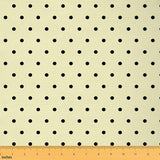 Polka Dot Fabric by The Yard,Dots Geometric Print Decor Fabric for Sewing Supplies,Modern Simple Style Fabrics for Upholstery an