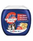 FurGone Laundry Detergent Pods for Pet Owners, Fast Dissolving, 52 Loads