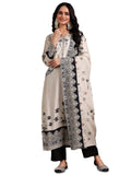 Libas Women'S Silk Blend Kurta Set (36772O_White