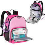 LUXJA Feeding Tube Backpack Fits 500ml Bag and Enteral Feeding Pump (Compatible with EnteraLite Infinity and Kangaroo Joey), Fee