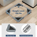 SPACECARE Mini Fridge Stand Furniture Dolly Mobile Roller with 4 Locking Wheels-Base Adjustable Refrigerator Washing Machine Sta
