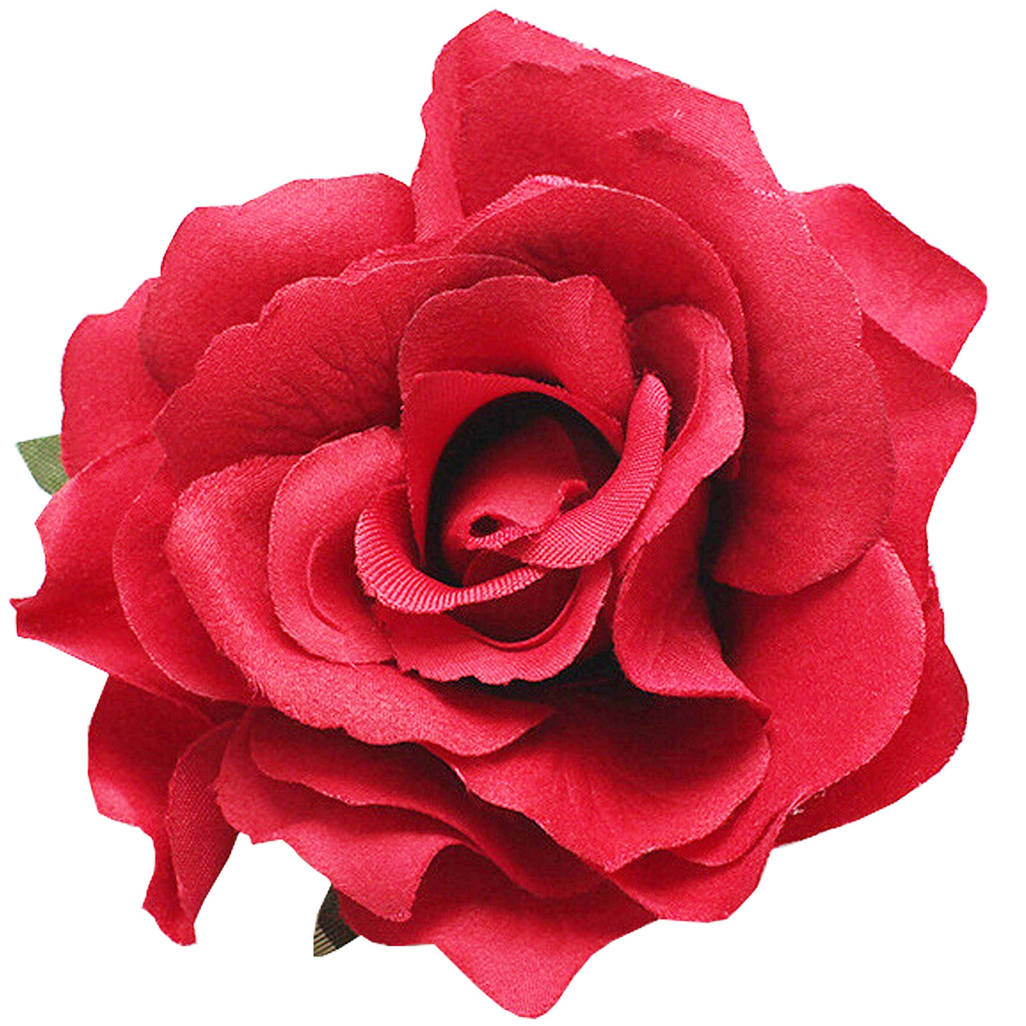Hair Flower Clips Brooch Boutique Hair Accessories Bohemia Hairpins for Women Girls (ST Red) 1 Count (Pack of 1)