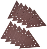 WEN 6377SP80 80Grit Hook & Loop 111/4Inch Triangle Drywall Sander Sandpaper, 10 Pack