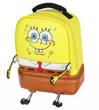 INTIMO Nickelodeon SpongeBob SquarePants Character Face Dual Compartment Lunch Box Bag 9