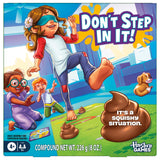 Don't Step in It! Preschool Game I Blindfolded, Poop Party Game | Spinner with 8 Fun Animal Moves | Ages 4+| 1+ Players I Funny 