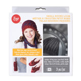 Boye Plastic Round Loom Knitting Set Craft Accessory, 24 Pegs and 5.5 Diameter, Multicolor 4 Piece