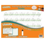 Channies Visual Dry Erase Magnetic Alphabet Tracing Board for Cursive Letter, Practical Portable Cursive Magnet Tracing Board f