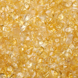 LAIDANLA Citrine 400pcs Natural Chip Stone Beads 5-8mm Healing Crystal Irregular Gemstones Drilled DIY Loose Rocks Bead Crystal 