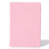 Segfly A5 Plush Notebook for Women, Soft Fluffy Cover Journal Blank Pages, 160 Pages 80gsm Thick Paper No Bleed, Furry Sketchboo