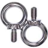 Stainless Steel Machinery Shoulder Lifting Eye Bolt (M12, 2 Items)