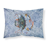 Caroline'S Treasures 8149Pillowcase Crab Moisture Wicking Fabric Standard Pillowcase, Large, Multicolor