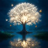 Apostle Tree of Life Diamond Art Kits for Adults, 5D Diamond Painting Kits for Beginners, DIY Full Drill Round Rhinestone Gem Ar