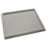 The Beadsmith Treasure Mat Tray, 11 x 14 inches, Bead Board, Grey Flocked, with Cover, design boards for jewelry making 