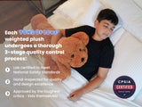 Tons of Love Weighted Stuffed Animals for Adults, Teens & Kids - Stuffed Animal Dog for Better Sleep - Emotional Support Plush -