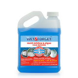 Wet & Forget No Scrub Outdoor Cleaner for Easy Removal of Mold, Mildew and Algae Stains, BleachFree Formula, 0.5 Gallon Concent