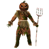 Morph Scary Pumpkin Costume For Boys - Halloween Pumpkin Costume For Kids, Grim Reaper Costume For Kids, Small