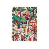 Chumbak Indian Streets Spiral Notebook